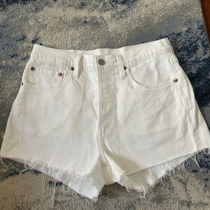 White Denim Women's Shorts